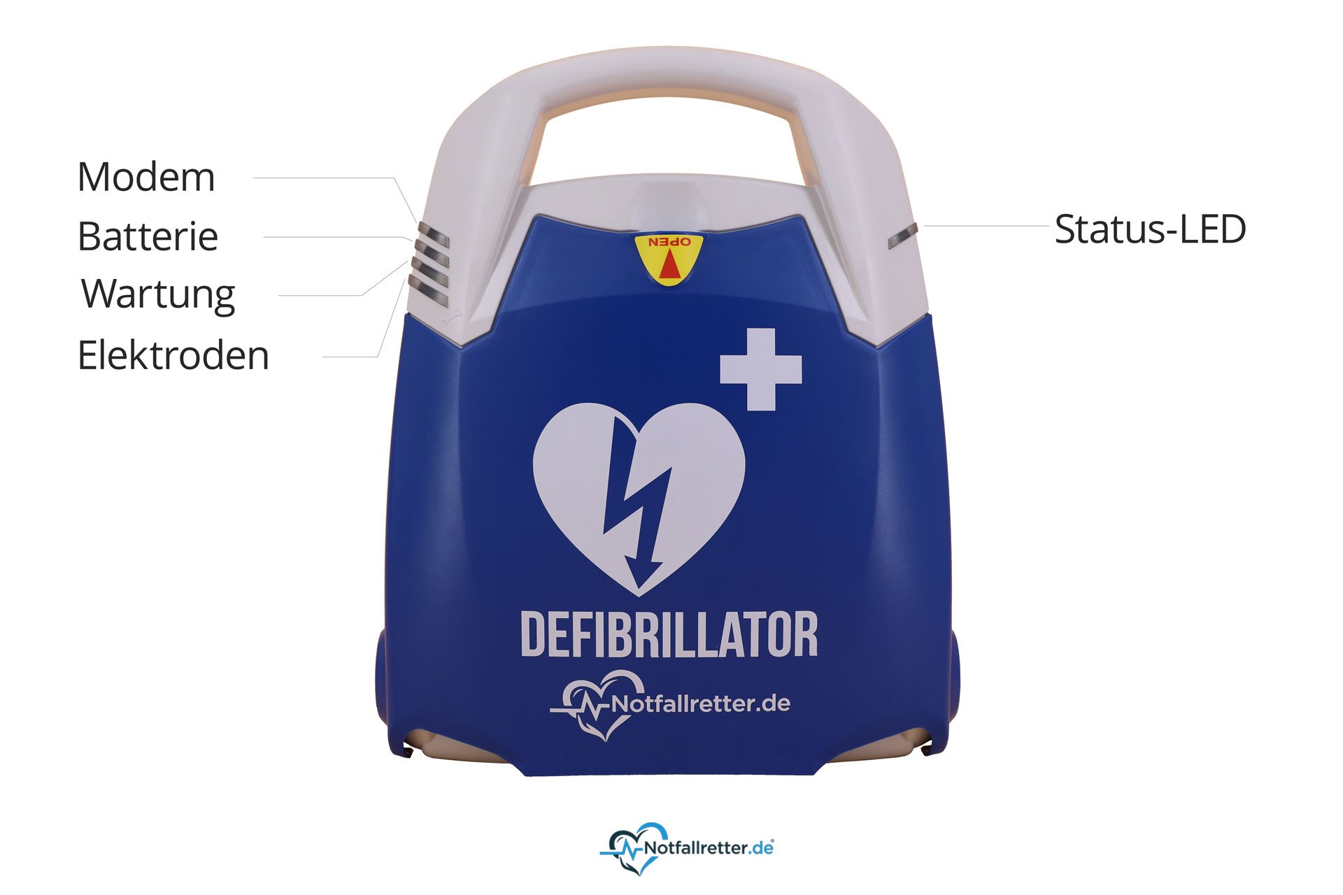 Notfallretter.de® Defibrillator AED Basic 