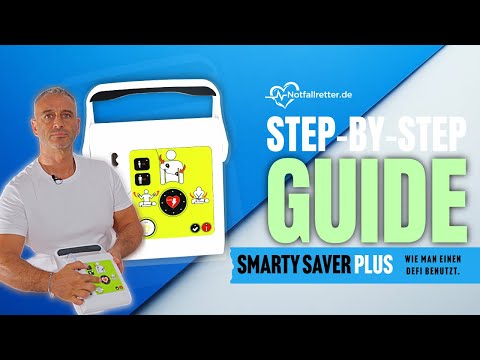 Smarty Saver  Plus AED Defibrillator Vollautomat